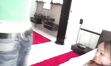 Petite Ebony Teen Takes Her First BBC Anal