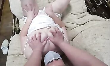 Hairy BBW Lesbians Get Fisted While Wearing Masks