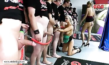 Hot Bombshells Share Passionate Anal Threesome in Germany