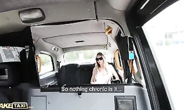 Florane Russell Sucks Cock in Fake Taxi