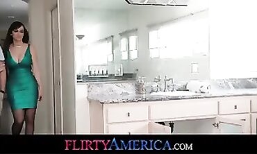 Busty Cougar Plumbs Her Bro's Friend