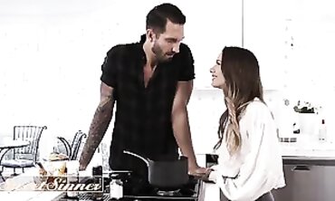 Yummy Sinner - Brit Grizzly Kurt Jams inwards Bony Nicoles Cock-squeezing lil