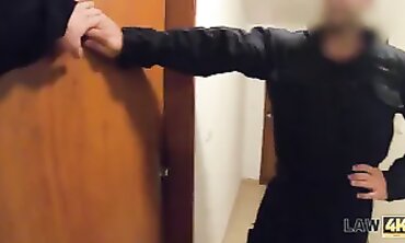 LAW4k. Bimbos makes it inwards security station before encaged BEAU
