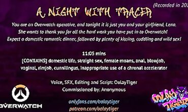 [OVERWATCH] a Night with Tracer | Sexual Audio Have fun by Oolay-Tiger