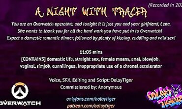 [OVERWATCH] a Night with Tracer | Sexual Audio Have fun by Oolay-Tiger