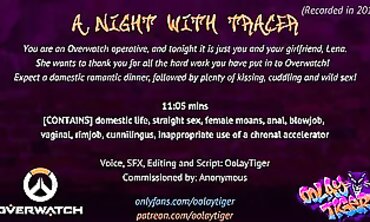 [OVERWATCH] a Night with Tracer | Sexual Audio Have fun by Oolay-Tiger