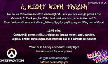 [OVERWATCH] a Night with Tracer | Sexual Audio Have fun by Oolay-Tiger