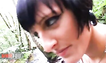 French gorgeous Alicia Dark pulverized inwards the bootie for money - remastered