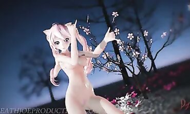MMD R18 Queen Luka - Deep Blue Town 1084