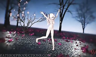 MMD R18 Queen Luka - Deep Blue Town 1084