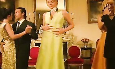 Carol Tennesy hosts an lovemaking soiree upscaled to 4K