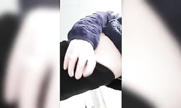 Public Masturbation - Busty Blonde Teen Squirting Orgasm Outside Public Bathrooms