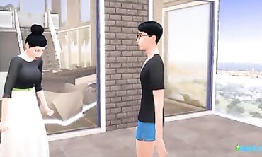 | SIMS 4 | - STEPMOTHER CHEATED AND DIVORCEE FOR FUCK-FEST