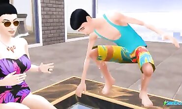 | SIMS 4 | - STEPMOTHER CHEATED AND DIVORCEE FOR FUCK-FEST