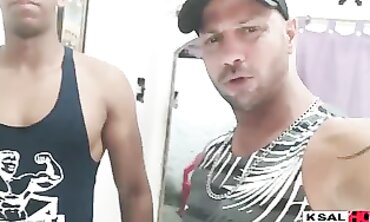 Mike Princess takes his dark-hued mate to attempt Danny hots delicious bootie