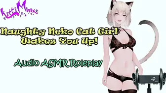ASMR Ecchi - Sensuous Manga porn Neko Cat girls Wakes you Up Audio