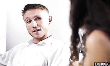 Stepbrother uses his prego sis Maya Woulfe covert against her