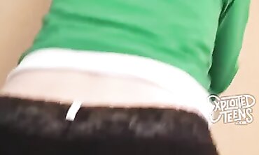 College Cutie's Puffiest Globes - Blowjob & Facial