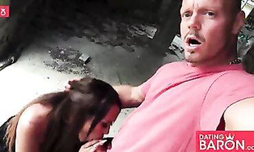 Zara Mendez blows pink cigar gets nailed harsh Datingbaron.com