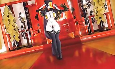 Mmd Minamoto Raikou the Zombie or Undead Plower that want Assfuck and