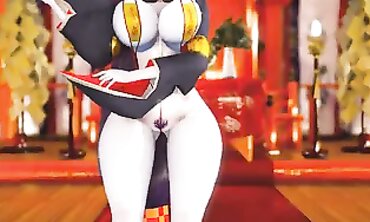 Mmd Minamoto Raikou the Zombie or Undead Plower that want Assfuck and