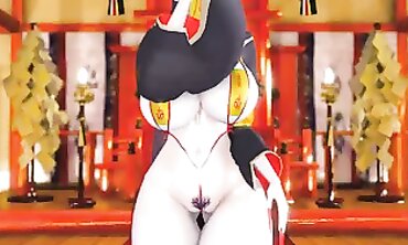 Mmd Minamoto Raikou the Zombie or Undead Plower that want Assfuck and