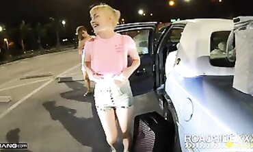 Roadside - Roadside Assistance Ravages super-hot Step-mother and her Step-Daughter-in-law
