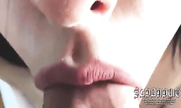 Enormously Close Up Grubby Oral Loud Throating Off Sounds