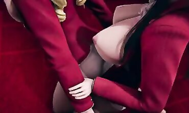 Kakegurui Futa Yumeko Bangs Saotome Meari