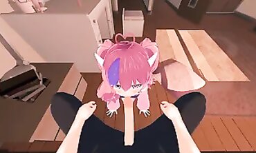 Ironmouse Railing your Manmeat point of view - Vtuber Anime.