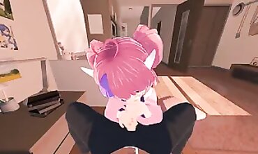 Ironmouse Railing your Manmeat point of view - Vtuber Anime.