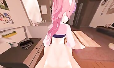 Ironmouse Railing your Manmeat point of view - Vtuber Anime.