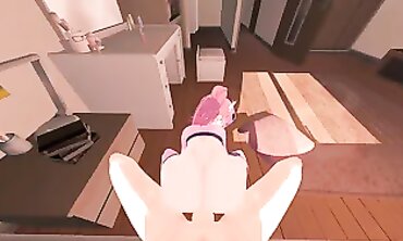 Ironmouse Railing your Manmeat point of view - Vtuber Anime.