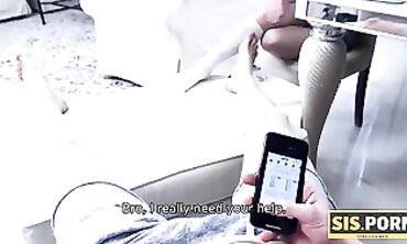 SISTER-IN-LAW.PORNO. ladies needs homework to be done but very first Sizzling