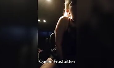 My Uber Driver Shoots a load inwards me ( First-timer and Brink of Dark)
