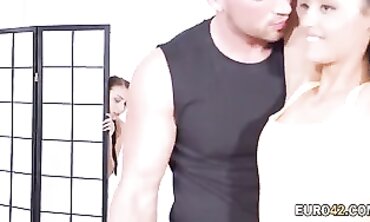 Yoga lesson transformed to a 3 way
