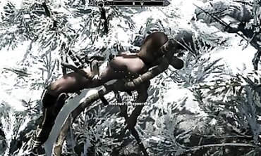 3 dimensional Monster Facked the Dolls | Skarim Porn Game 3 dimensional