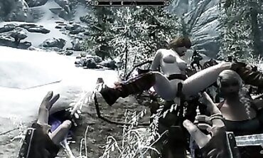 3 dimensional Monster Facked the Dolls | Skarim Porn Game 3 dimensional