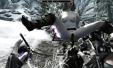 3 dimensional Monster Facked the Dolls | Skarim Porn Game 3 dimensional