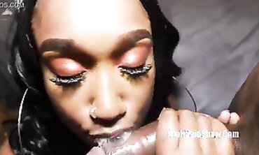 dominque larue drinks n blows on pf bhangs bbcs