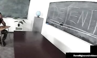 Rosy Educator Fuckbox Andi Ray Gargles Plows Vulgar Giant Schlong Rome
