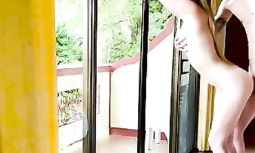 legal YR MATURE Sizzling Sweetheart gets banged by the window