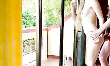 legal YR MATURE Sizzling Sweetheart gets banged by the window