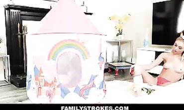 Nice Bombshell Tears up Her Revved On Stepbrother