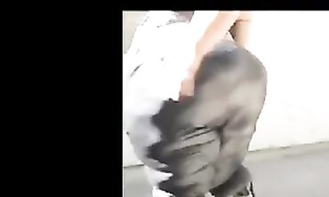 SSBBW edition Jiggling Shaking Ambling demonstrating off a huge arse
