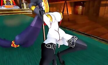 Mmd Minamoto no Raiko Destiny Grand Order to Penetrated all Fellow with