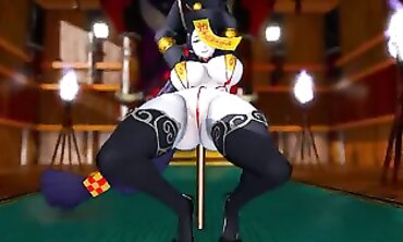 Mmd Minamoto no Raiko Destiny Grand Order to Penetrated all Fellow with