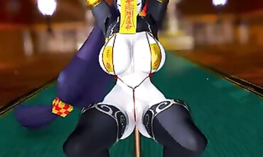 Mmd Minamoto no Raiko Destiny Grand Order to Penetrated all Fellow with
