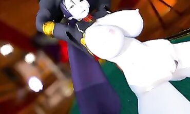 Mmd Minamoto no Raiko Destiny Grand Order to Penetrated all Fellow with
