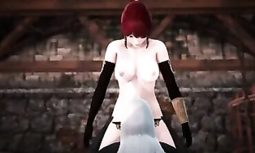 Futa - RWBY - Pyrrha Nikos x Dark Elf - THREE DIMENSIONAL Porno